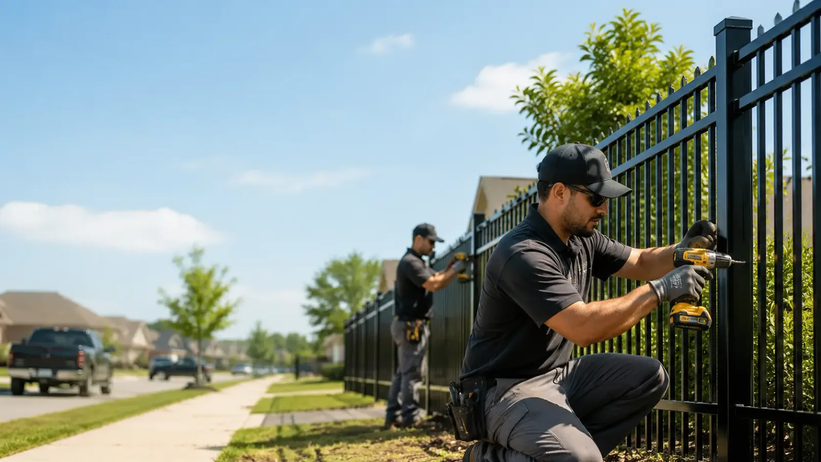 Metal Fence Installation in West Salem, WI